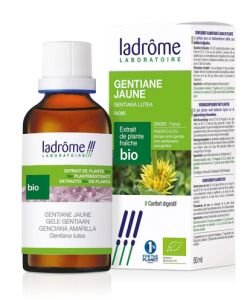 Gentiane - extrait de plante fraîche BIO, 50 ml